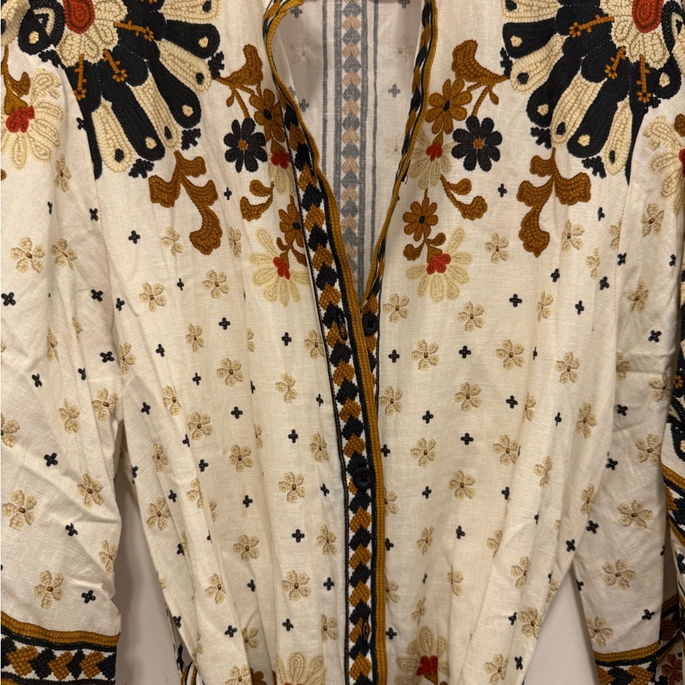 Farm Rio Floral Print Kimono Robe - Picture 2 of 5